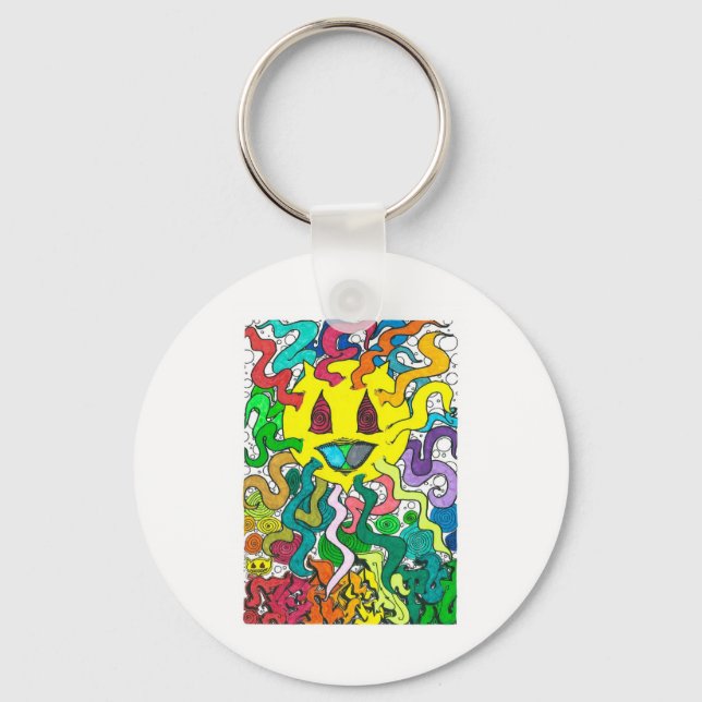 Llavero Percentum Sun - Percentum Designs (Anverso)