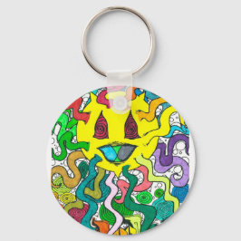 Llavero Percentum Sun - Percentum Designs