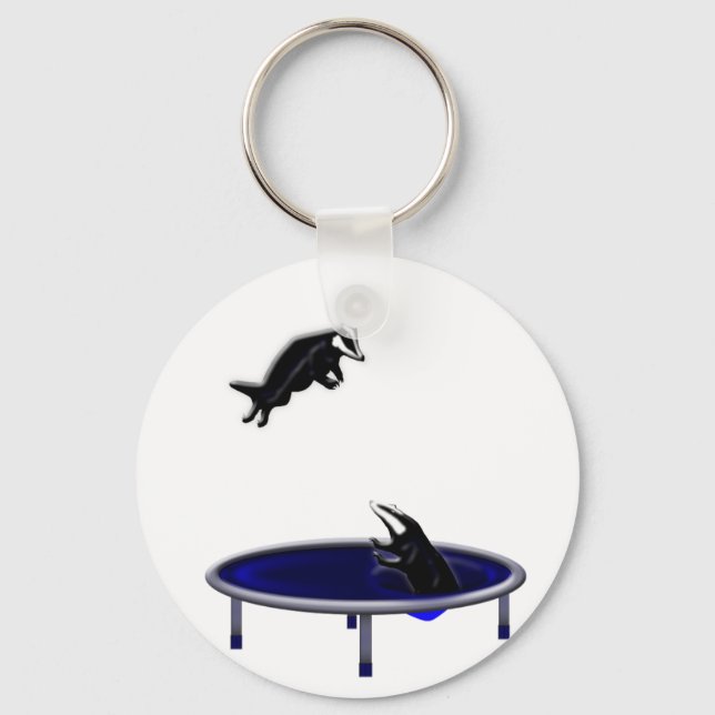 Llavero perdedoras de trampolín (Anverso)