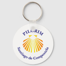Llavero peregrino del Camino de Santiago