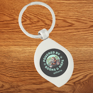 Llavero Perezoso lector. Regalo único para amante de los l