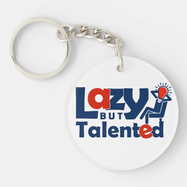 Llavero Perezoso pero talentoso (Frente)