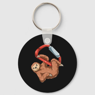 Llavero Perezoso Relajado - Regalo de Bouldering y Escalad