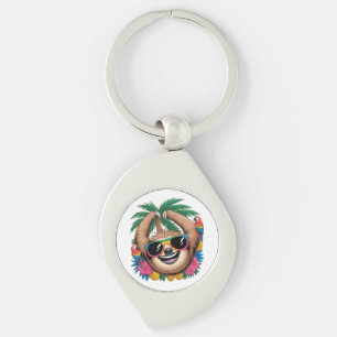 Llavero Perezoso Tropical Kawaii – Vibraciones Veraniegas 