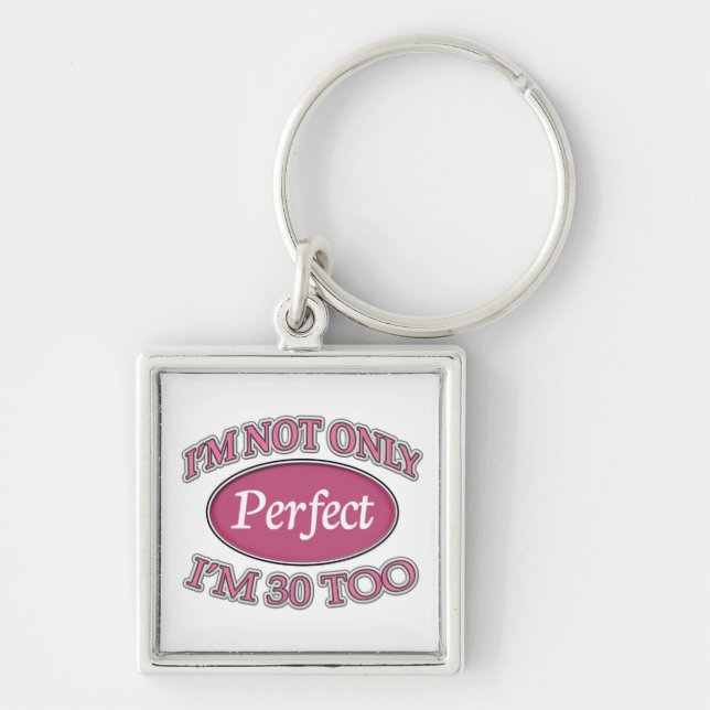 Llavero Perfeccione 30 años (Frente)