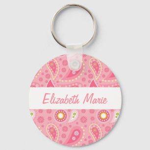 Llavero Perfectamente Paisley Keychain Personalizado Para