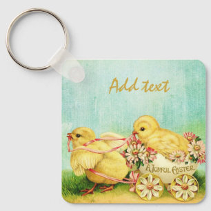 Llavero Perfecto, Guay Happy Easter Vintage