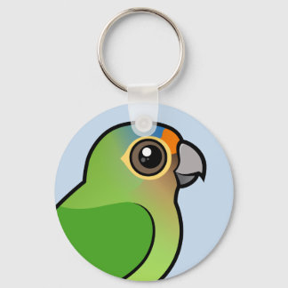 Llavero Perico de Frente Naranja
