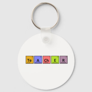 Llavero Periodic Table Teacher Appreciation