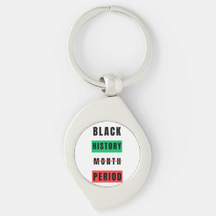 Llavero Periodo del mes del historial negro