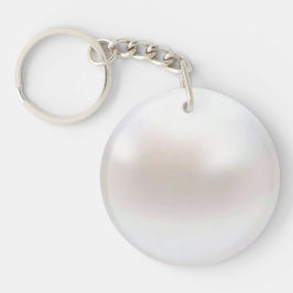 Llavero Perla Blanca