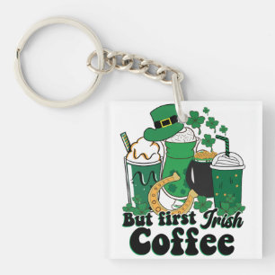Llavero Pero el primer café irlandés: un estreno del día d