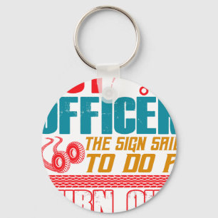 Llavero Pero oficial, la señal decía que hiciera un Burnou