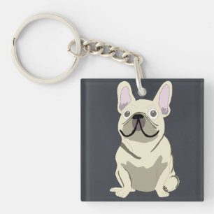 Llavero Perrito adorable, frenchie