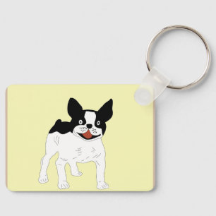 Llavero perrito alegre
