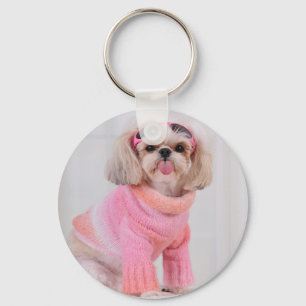 Llavero Perrito de Shih Tzu - la burla