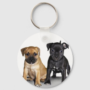 Llavero Perritos de Staffordshire bull terrier