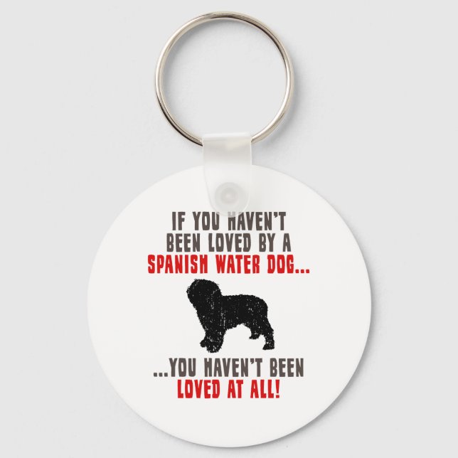 Llavero Perro acuático español (Anverso)