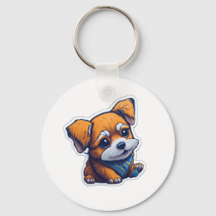 Llavero perro adorable