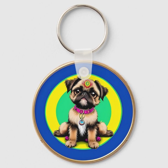 Llavero Perro Adorable (Anverso)