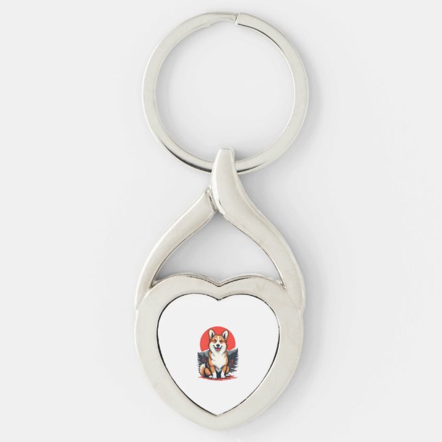 Llavero Perro Akita Inu (Anverso)