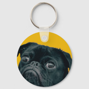 Llavero perro amarillo