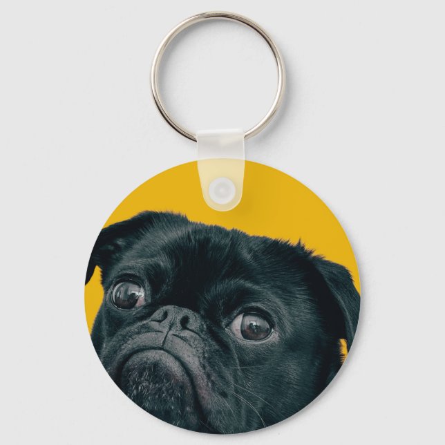 Llavero perro amarillo (Anverso)
