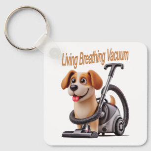 Llavero Perro Aspiradora Vivo Respirando