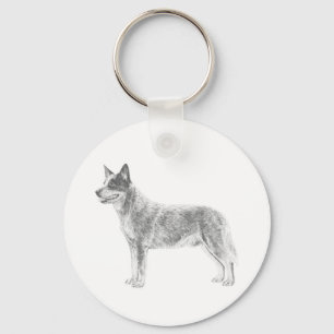 Llavero Perro australiano del ganado