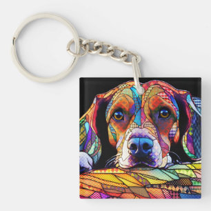 Llavero Perro Beagle Multicolor 178