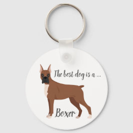 Llavero Perro Boxer