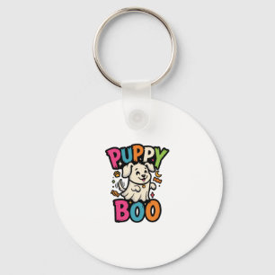 Llavero Perro Cachorro Boo de Halloween