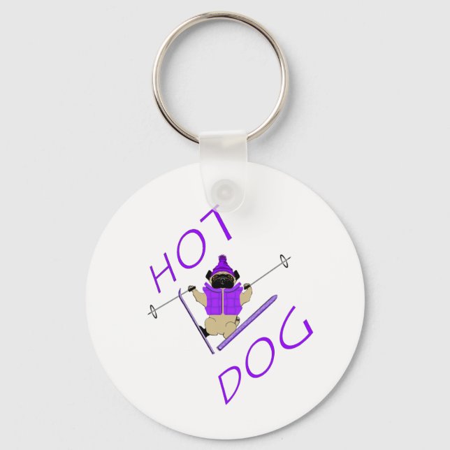 Llavero Perro caliente (Anverso)