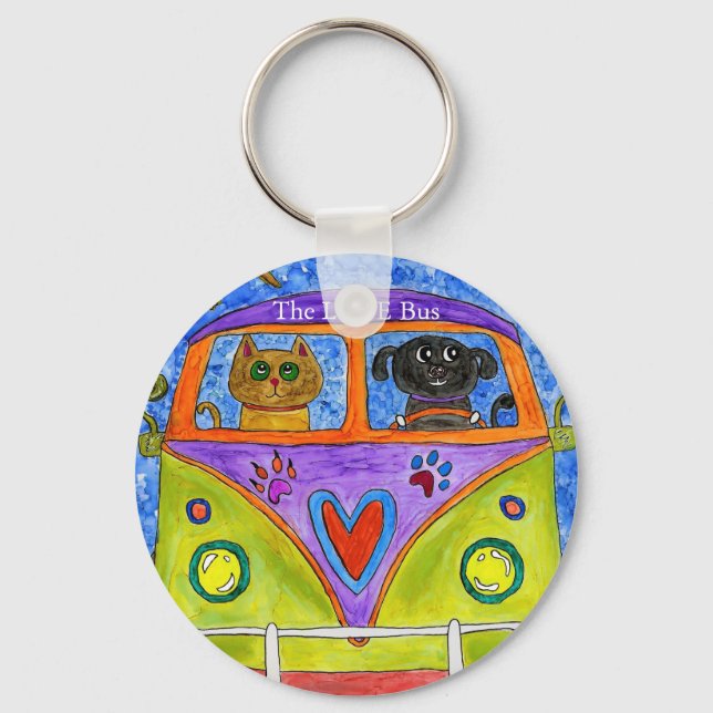 Llavero Perro caprichoso (Anverso)