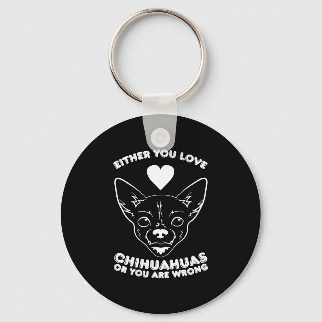 Llavero Perro chihuahua Lover (Anverso)