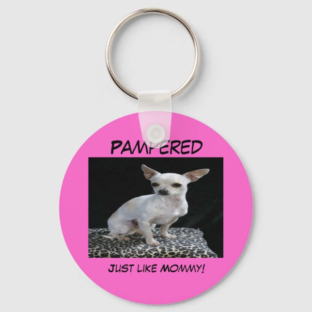 Llavero Perro Chihuahua Pamned Keychain (Anverso)