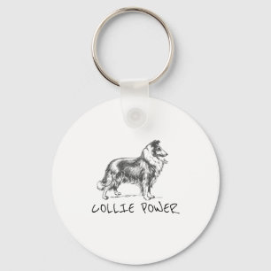 Llavero Perro collie "poder collie"