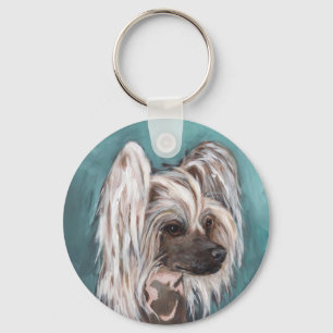 Llavero Perro con crema chino