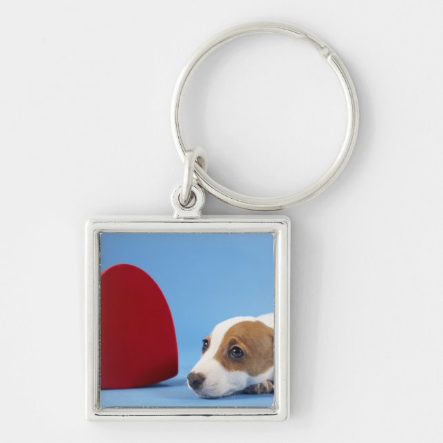 Llavero Perro con el corazón (Frente)