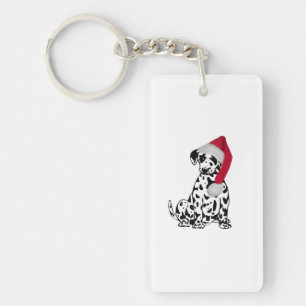 Llavero Perro Dalmatian navidades