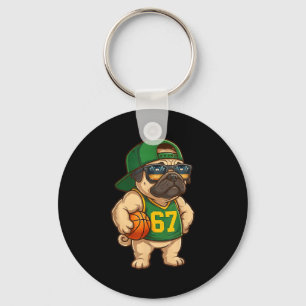 Llavero Perro de Baloncesto Pug 67 Argot Gen Alfa Srts Hom