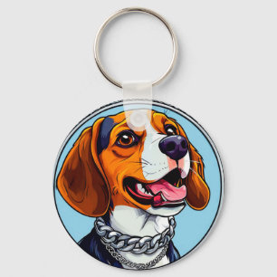 Llavero Perro de Beagle Cute