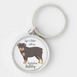 Llavero Perro de Bulldog australiano