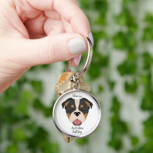 Llavero Perro de Bulldog australiano
