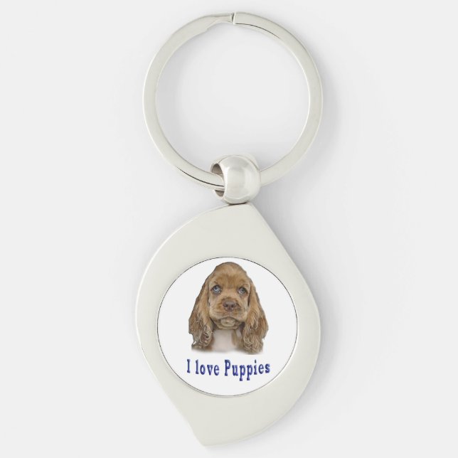 Llavero Perro de cachorro (Anverso)