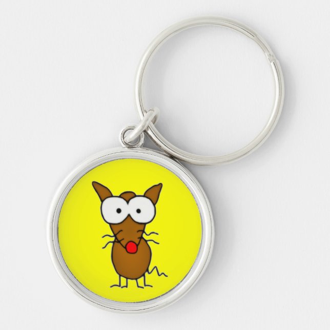 Llavero Perro de caricatura (Frente)