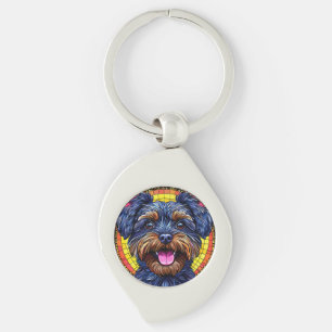 Llavero Perro de dibujos animados lindo