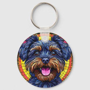 Llavero Perro de dibujos animados lindo
