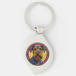 Llavero Perro de dibujos animados lindo