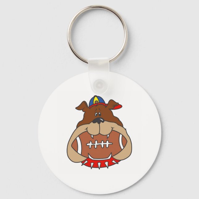 Llavero perro de fútbol (Anverso)